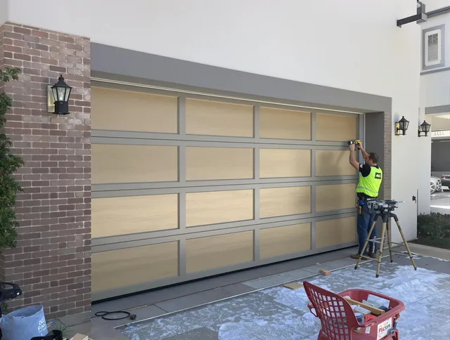 Garage door replacement service by Rialto Garage Door Repair in Rialto